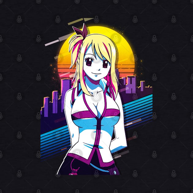 Lucy Heartfilia Fairy Tail by 80sRetro